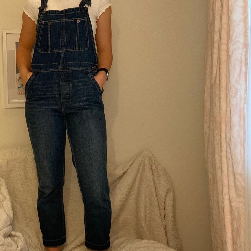 free people, the boyfriend overalls size 26